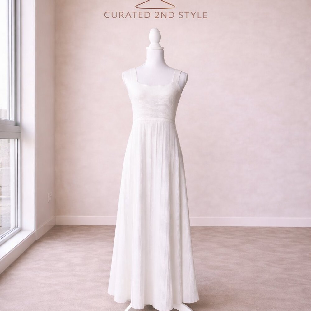 Ann Taylor White Maxi Sweater Dress Size M | Worn Once